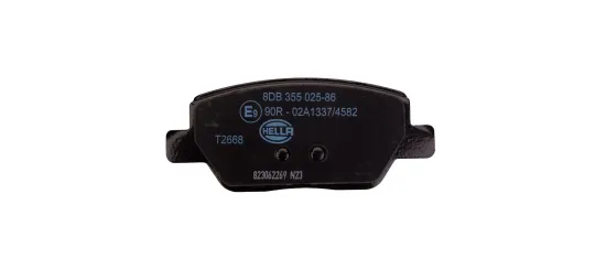 Bremsbelagsatz, Scheibenbremse HELLA 8DB 355 025-861 Bild Bremsbelagsatz, Scheibenbremse HELLA 8DB 355 025-861