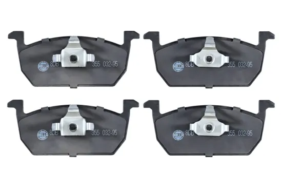 Bremsbelagsatz, Scheibenbremse Vorderachse HELLA 8DB 355 032-951 Bild Bremsbelagsatz, Scheibenbremse Vorderachse HELLA 8DB 355 032-951