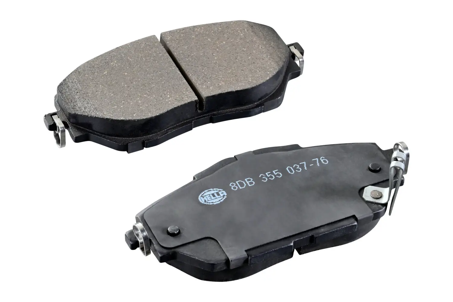 Bremsbelagsatz, Scheibenbremse Vorderachse HELLA 8DB 355 037-761