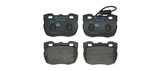 Bremsbelagsatz, Scheibenbremse HELLA 8DB 355 037-941 Bild Bremsbelagsatz, Scheibenbremse HELLA 8DB 355 037-941