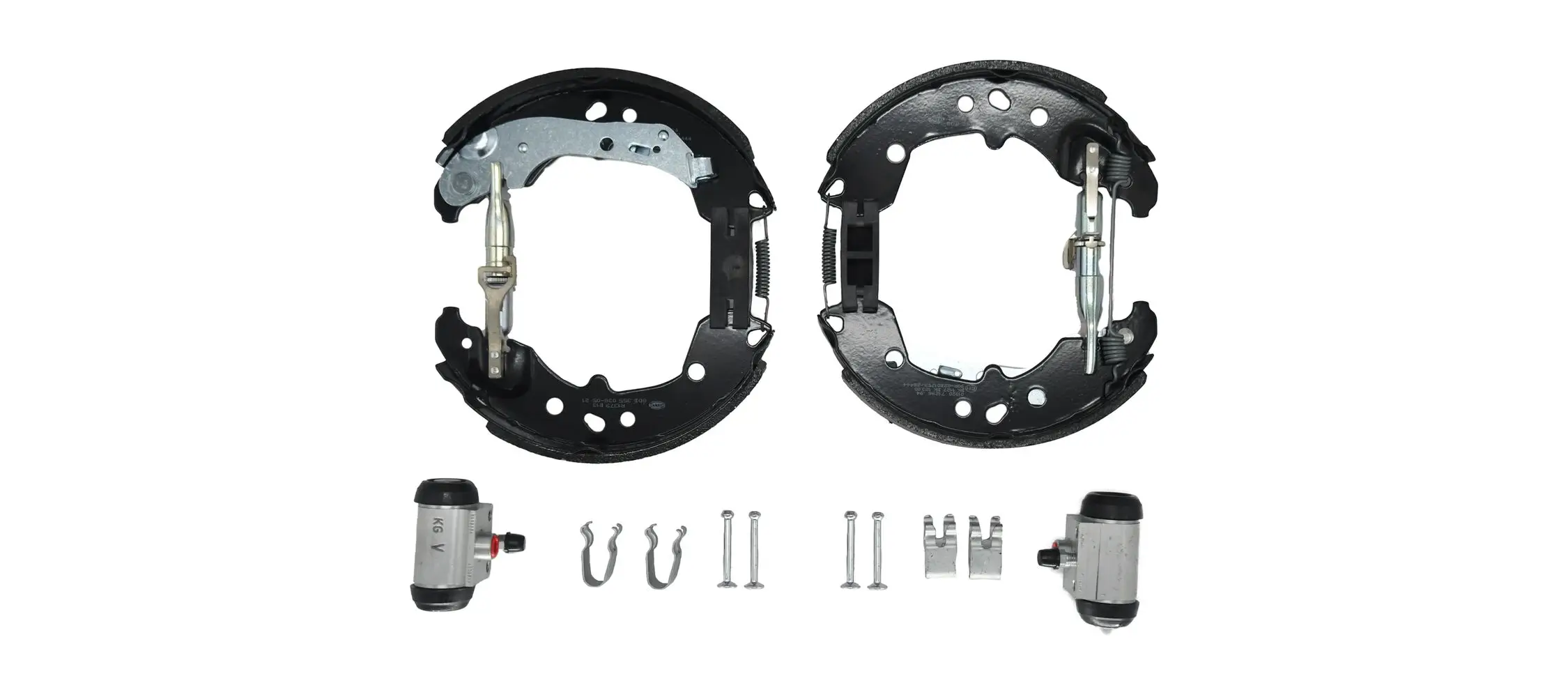Bremsbackensatz HELLA 8DB 355 038-051