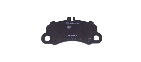 Bremsbelagsatz, Scheibenbremse HELLA 8DB 355 039-101 Bild Bremsbelagsatz, Scheibenbremse HELLA 8DB 355 039-101