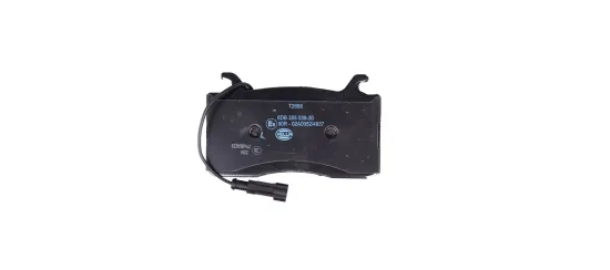 Bremsbelagsatz, Scheibenbremse Vorderachse HELLA 8DB 355 039-301 Bild Bremsbelagsatz, Scheibenbremse Vorderachse HELLA 8DB 355 039-301