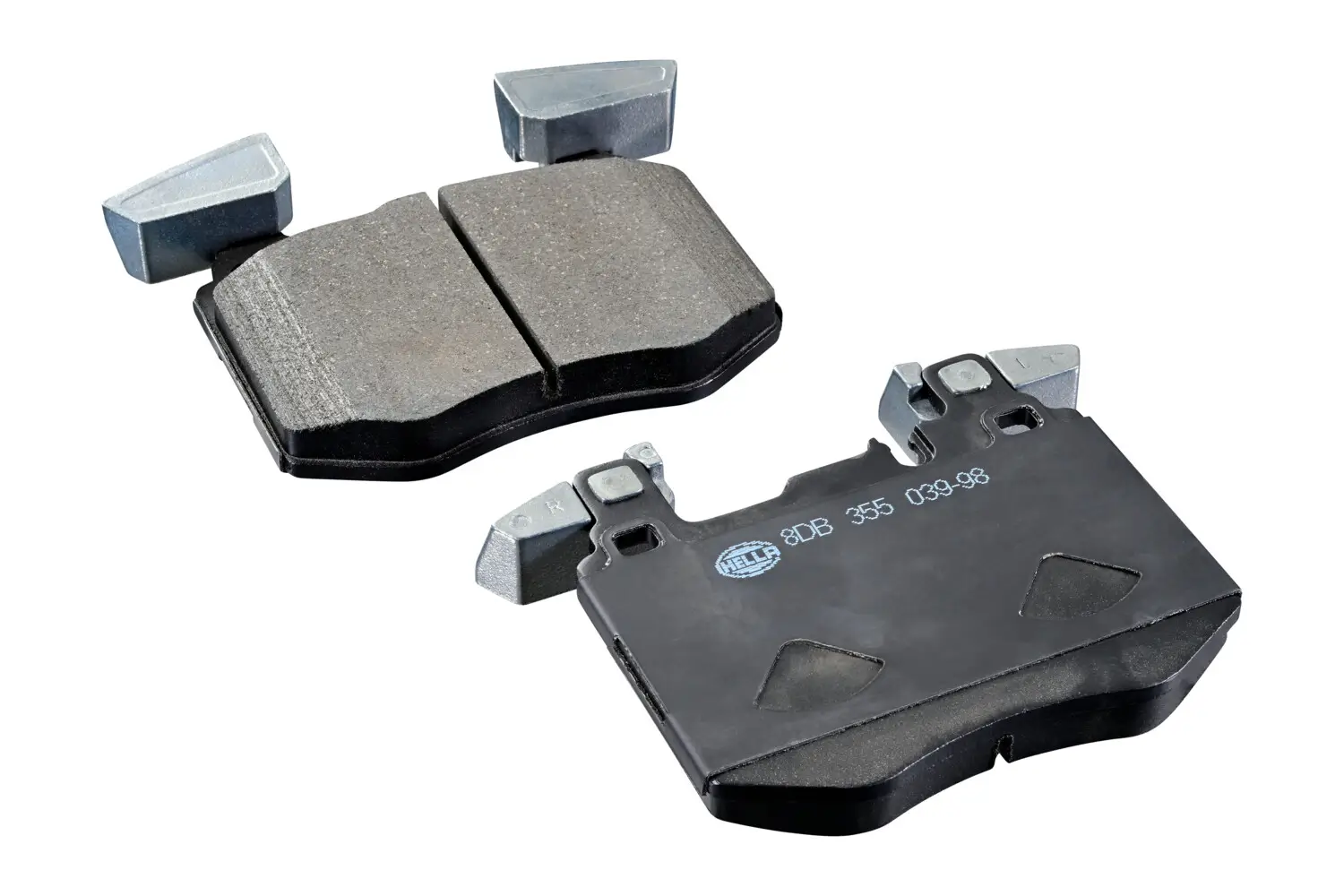 Bremsbelagsatz, Scheibenbremse Vorderachse HELLA 8DB 355 039-981