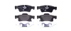 Bremsbelagsatz, Scheibenbremse Hinterachse HELLA 8DB 355 040-031 Bild Bremsbelagsatz, Scheibenbremse Hinterachse HELLA 8DB 355 040-031