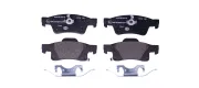 Bremsbelagsatz, Scheibenbremse Hinterachse HELLA 8DB 355 040-031