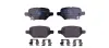 Bremsbelagsatz, Scheibenbremse Hinterachse HELLA 8DB 355 040-181
