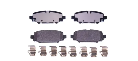 Bremsbelagsatz, Scheibenbremse Hinterachse HELLA 8DB 355 040-251 Bild Bremsbelagsatz, Scheibenbremse Hinterachse HELLA 8DB 355 040-251