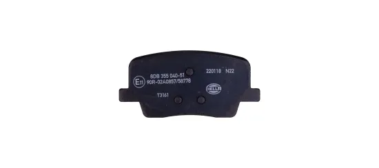 Bremsbelagsatz, Scheibenbremse HELLA 8DB 355 040-511 Bild Bremsbelagsatz, Scheibenbremse HELLA 8DB 355 040-511