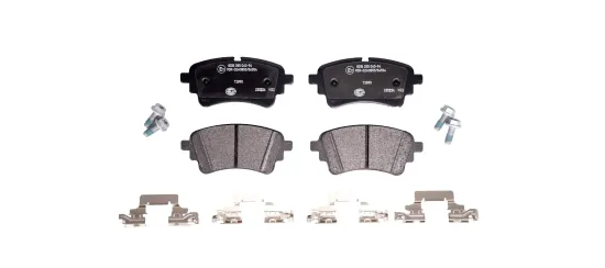 Bremsbelagsatz, Scheibenbremse HELLA 8DB 355 040-941 Bild Bremsbelagsatz, Scheibenbremse HELLA 8DB 355 040-941