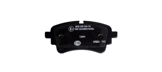 Bremsbelagsatz, Scheibenbremse HELLA 8DB 355 040-941 Bild Bremsbelagsatz, Scheibenbremse HELLA 8DB 355 040-941