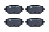 Bremsbelagsatz, Scheibenbremse Hinterachse HELLA 8DB 355 044-341 Bild Bremsbelagsatz, Scheibenbremse Hinterachse HELLA 8DB 355 044-341