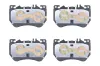 Bremsbelagsatz, Scheibenbremse Vorderachse HELLA 8DB 355 044-811 Bild Bremsbelagsatz, Scheibenbremse Vorderachse HELLA 8DB 355 044-811