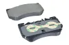 Bremsbelagsatz, Scheibenbremse Vorderachse HELLA 8DB 355 044-811 Bild Bremsbelagsatz, Scheibenbremse Vorderachse HELLA 8DB 355 044-811