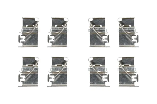 Bremsbelagsatz, Scheibenbremse Hinterachse HELLA 8DB 355 045-711 Bild Bremsbelagsatz, Scheibenbremse Hinterachse HELLA 8DB 355 045-711