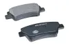 Bremsbelagsatz, Scheibenbremse Hinterachse HELLA 8DB 355 045-711 Bild Bremsbelagsatz, Scheibenbremse Hinterachse HELLA 8DB 355 045-711