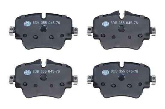 Bremsbelagsatz, Scheibenbremse Vorderachse HELLA 8DB 355 045-761 Bild Bremsbelagsatz, Scheibenbremse Vorderachse HELLA 8DB 355 045-761