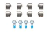 Bremsbelagsatz, Scheibenbremse Hinterachse HELLA 8DB 355 045-971 Bild Bremsbelagsatz, Scheibenbremse Hinterachse HELLA 8DB 355 045-971