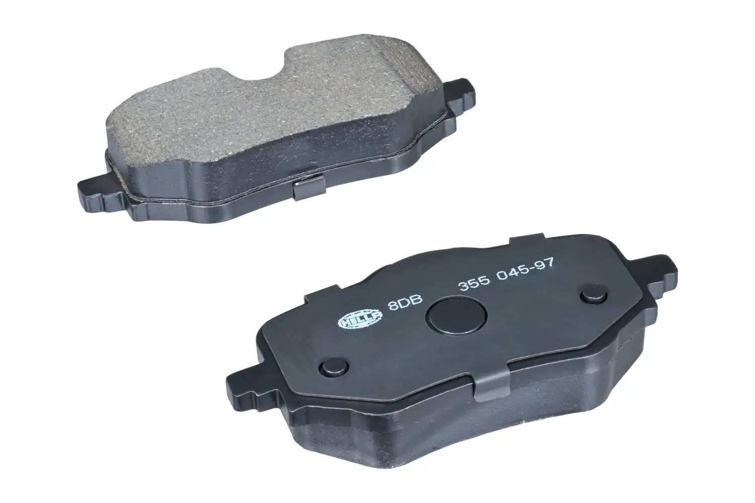 Bremsbelagsatz, Scheibenbremse Hinterachse HELLA 8DB 355 045-971