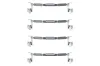 Bremsbelagsatz, Scheibenbremse Hinterachse HELLA 8DB 355 045-981 Bild Bremsbelagsatz, Scheibenbremse Hinterachse HELLA 8DB 355 045-981