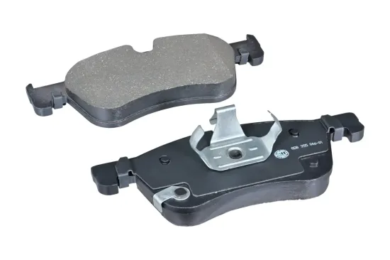 Bremsbelagsatz, Scheibenbremse Vorderachse HELLA 8DB 355 046-011 Bild Bremsbelagsatz, Scheibenbremse Vorderachse HELLA 8DB 355 046-011