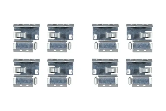 Bremsbelagsatz, Scheibenbremse Vorderachse HELLA 8DB 355 046-861 Bild Bremsbelagsatz, Scheibenbremse Vorderachse HELLA 8DB 355 046-861