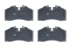 Bremsbelagsatz, Scheibenbremse Vorderachse HELLA 8DB 355 047-591 Bild Bremsbelagsatz, Scheibenbremse Vorderachse HELLA 8DB 355 047-591