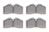 Bremsbelagsatz, Scheibenbremse Vorderachse HELLA 8DB 355 047-591 Bild Bremsbelagsatz, Scheibenbremse Vorderachse HELLA 8DB 355 047-591