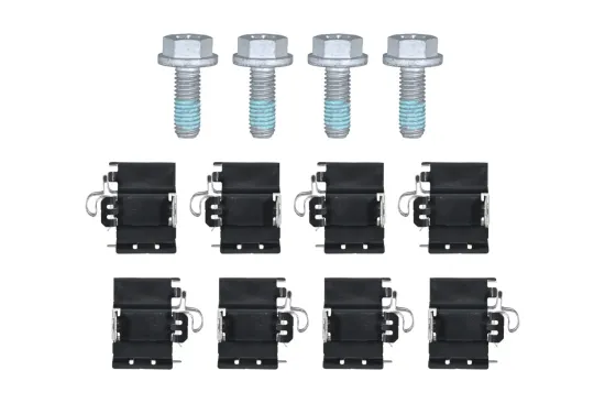 Bremsbelagsatz, Scheibenbremse Hinterachse HELLA 8DB 355 047-641 Bild Bremsbelagsatz, Scheibenbremse Hinterachse HELLA 8DB 355 047-641
