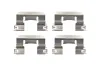 Bremsbelagsatz, Scheibenbremse Hinterachse HELLA 8DB 355 047-751 Bild Bremsbelagsatz, Scheibenbremse Hinterachse HELLA 8DB 355 047-751