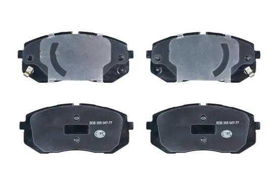 Bremsbelagsatz, Scheibenbremse Vorderachse HELLA 8DB 355 047-771 Bild Bremsbelagsatz, Scheibenbremse Vorderachse HELLA 8DB 355 047-771