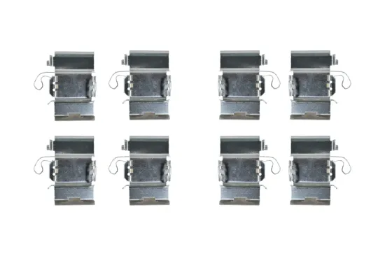 Bremsbelagsatz, Scheibenbremse Hinterachse HELLA 8DB 355 047-841 Bild Bremsbelagsatz, Scheibenbremse Hinterachse HELLA 8DB 355 047-841