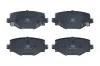 Bremsbelagsatz, Scheibenbremse Hinterachse HELLA 8DB 355 047-841 Bild Bremsbelagsatz, Scheibenbremse Hinterachse HELLA 8DB 355 047-841