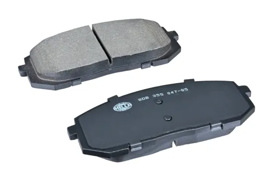 Bremsbelagsatz, Scheibenbremse Vorderachse HELLA 8DB 355 047-851 Bild Bremsbelagsatz, Scheibenbremse Vorderachse HELLA 8DB 355 047-851