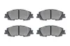 Bremsbelagsatz, Scheibenbremse Vorderachse HELLA 8DB 355 048-161 Bild Bremsbelagsatz, Scheibenbremse Vorderachse HELLA 8DB 355 048-161