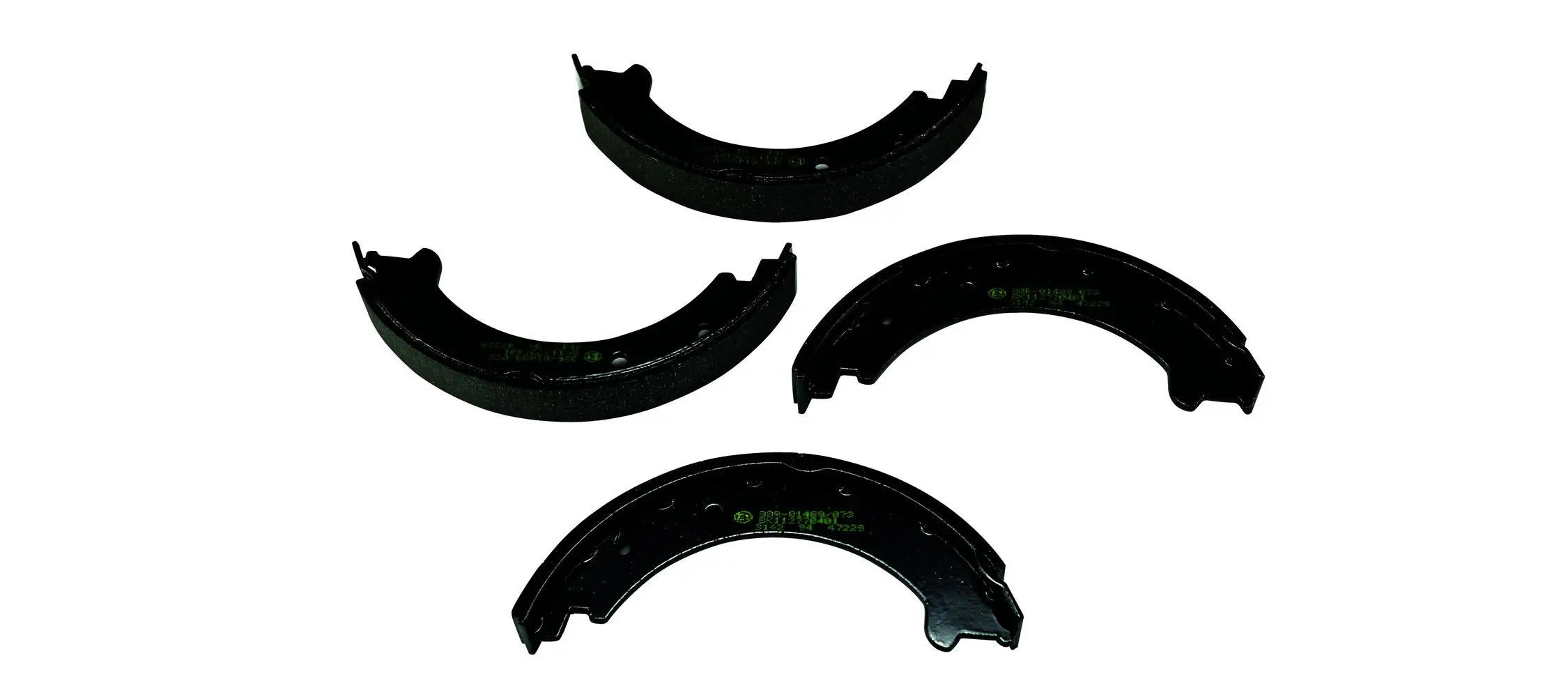 Bremsbackensatz, Feststellbremse HELLA 8DA 355 050-361