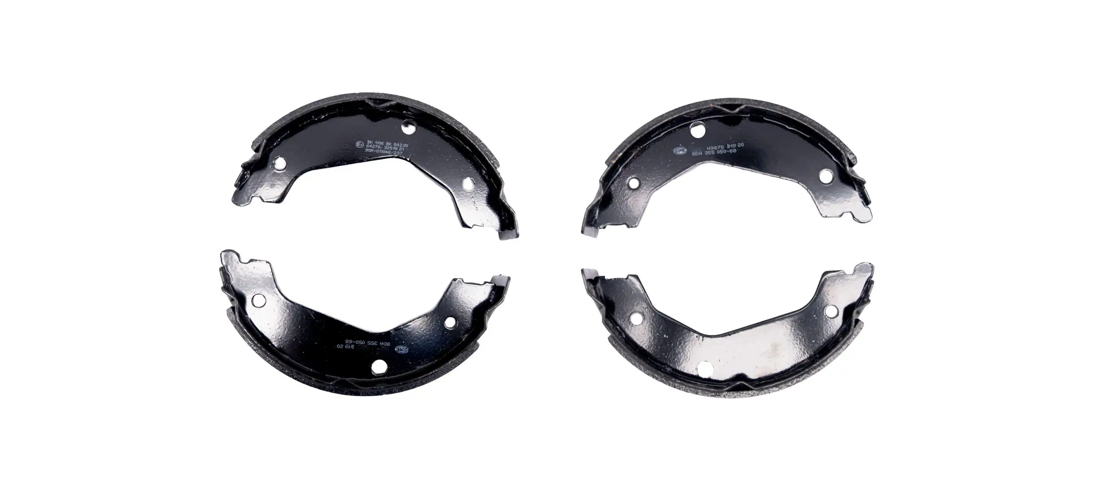 Bremsbackensatz, Feststellbremse HELLA 8DA 355 050-681