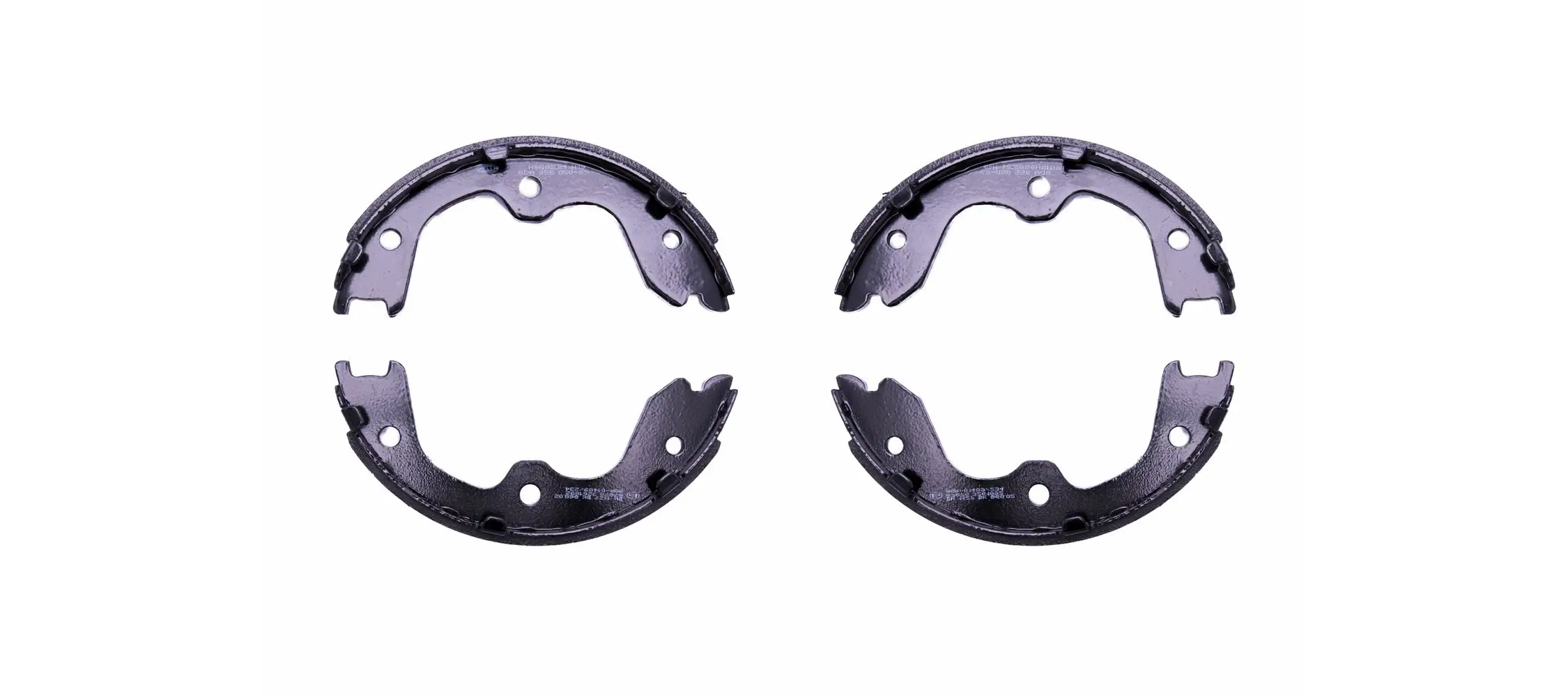 Bremsbackensatz, Feststellbremse Hinterachse HELLA 8DA 355 050-691