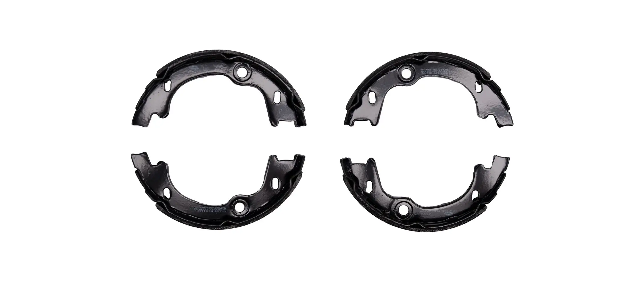 Bremsbackensatz, Feststellbremse Hinterachse HELLA 8DA 355 050-881