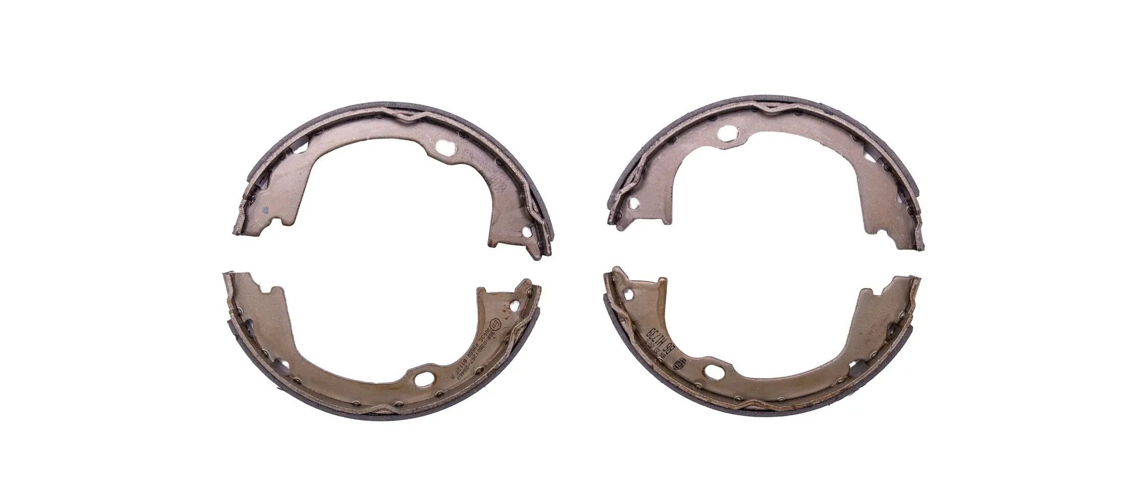 Bremsbackensatz, Feststellbremse Hinterachse HELLA 8DA 355 050-911