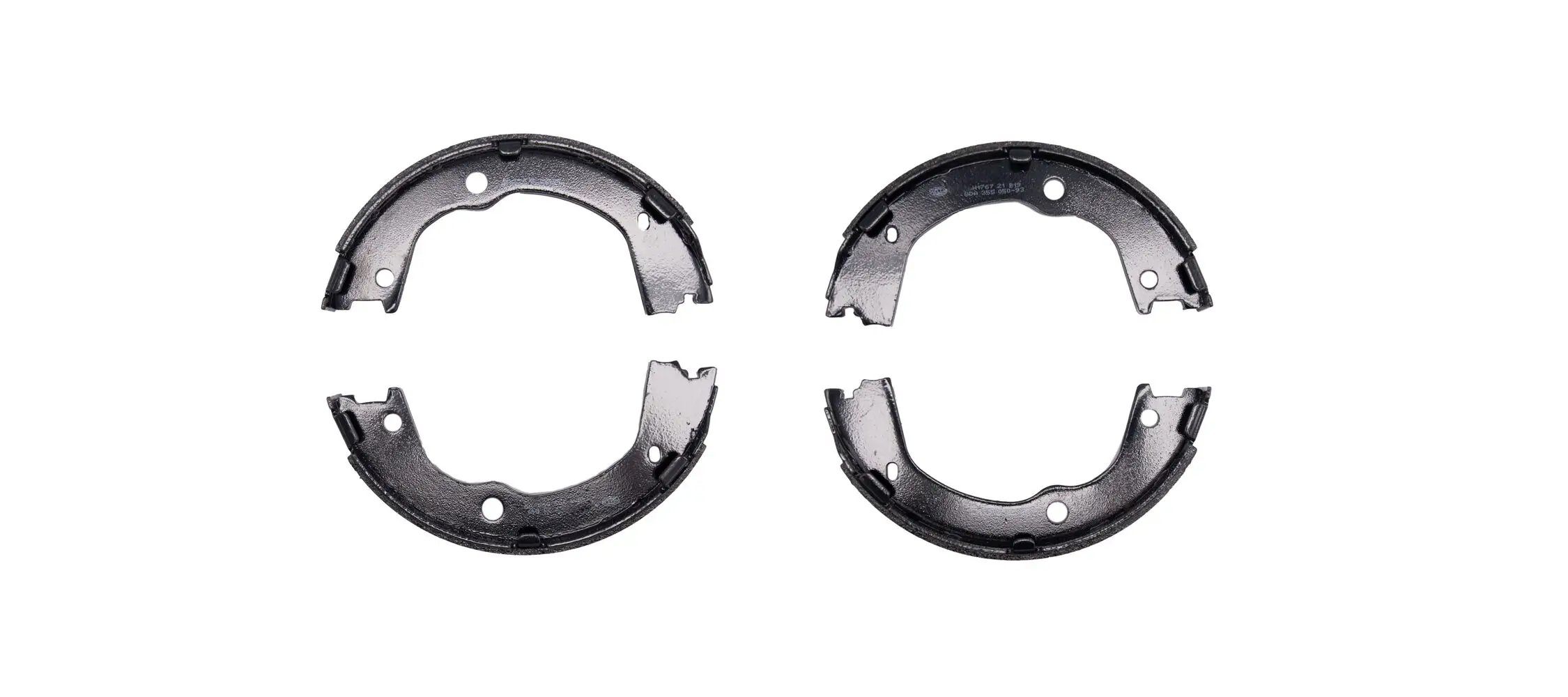 Bremsbackensatz, Feststellbremse Hinterachse HELLA 8DA 355 050-931