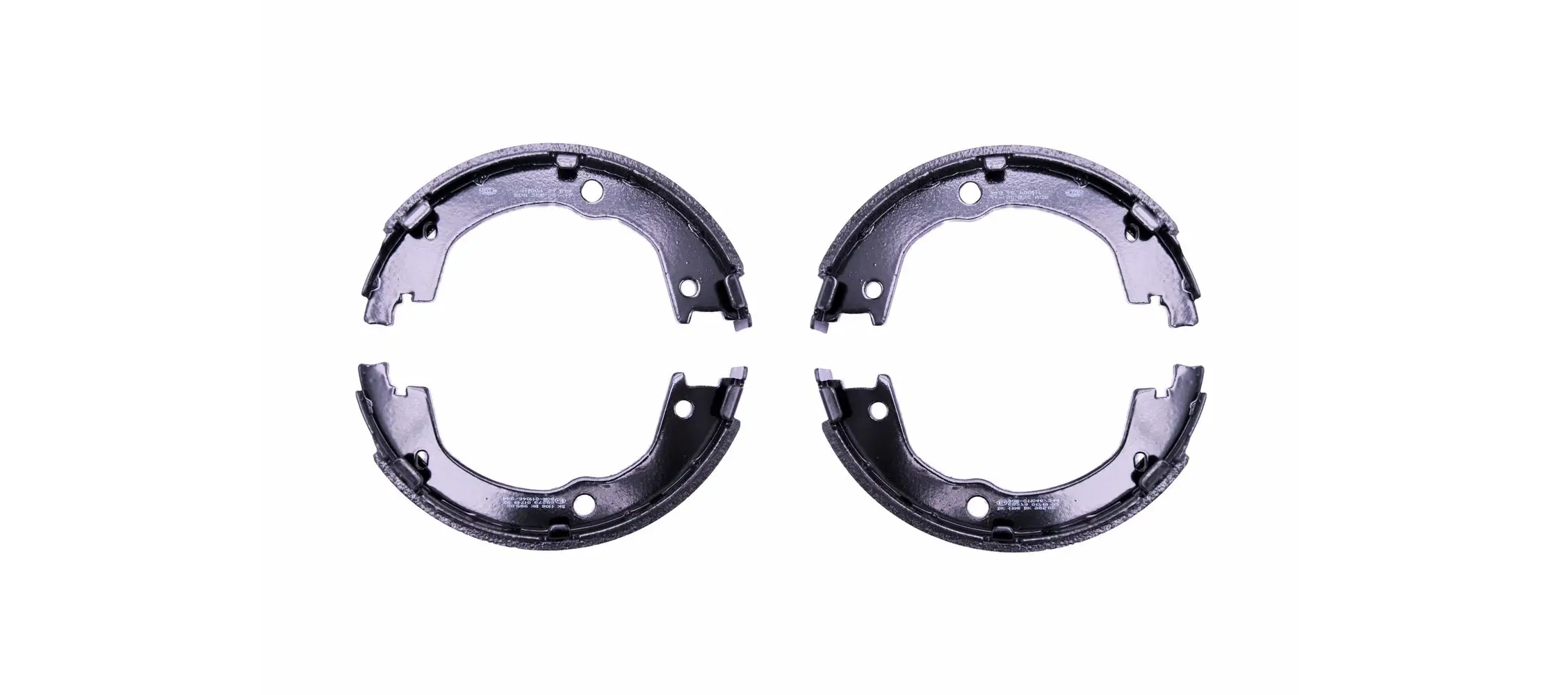 Bremsbackensatz, Feststellbremse HELLA 8DA 355 051-111