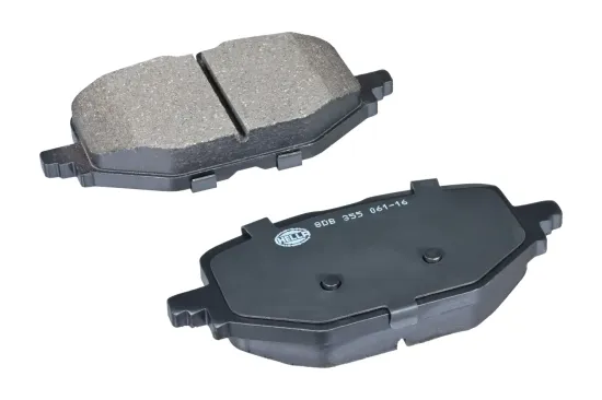 Bremsbelagsatz, Scheibenbremse Hinterachse HELLA 8DB 355 061-161 Bild Bremsbelagsatz, Scheibenbremse Hinterachse HELLA 8DB 355 061-161