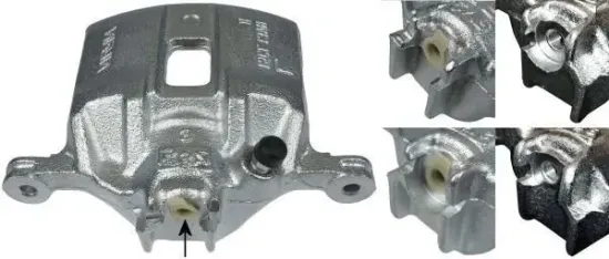Bremssattel Vorderachse rechts HELLA 8AC 355 388-341 Bild Bremssattel Vorderachse rechts HELLA 8AC 355 388-341