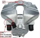 Bremssattel HELLA 8AC 355 391-411