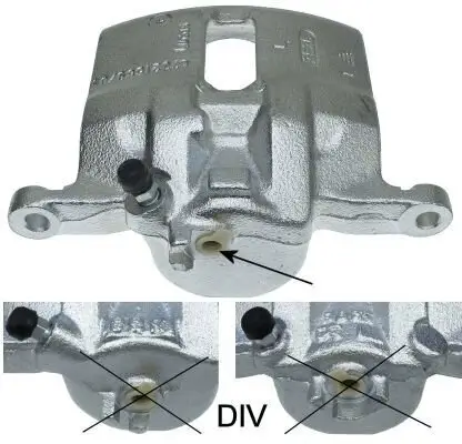 Bremssattel HELLA 8AC 355 392-171