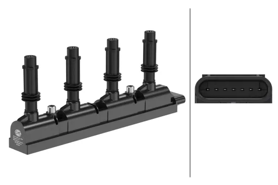 Zündspule 12 V HELLA 5DA 358 000-341 Bild Zündspule 12 V HELLA 5DA 358 000-341