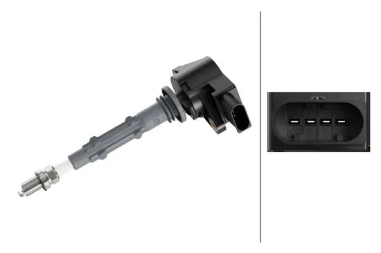 Zündspule 12 V HELLA 5DA 358 000-671 Bild Zündspule 12 V HELLA 5DA 358 000-671