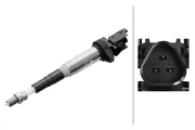 Zündspule 12 V HELLA 5DA 358 057-081