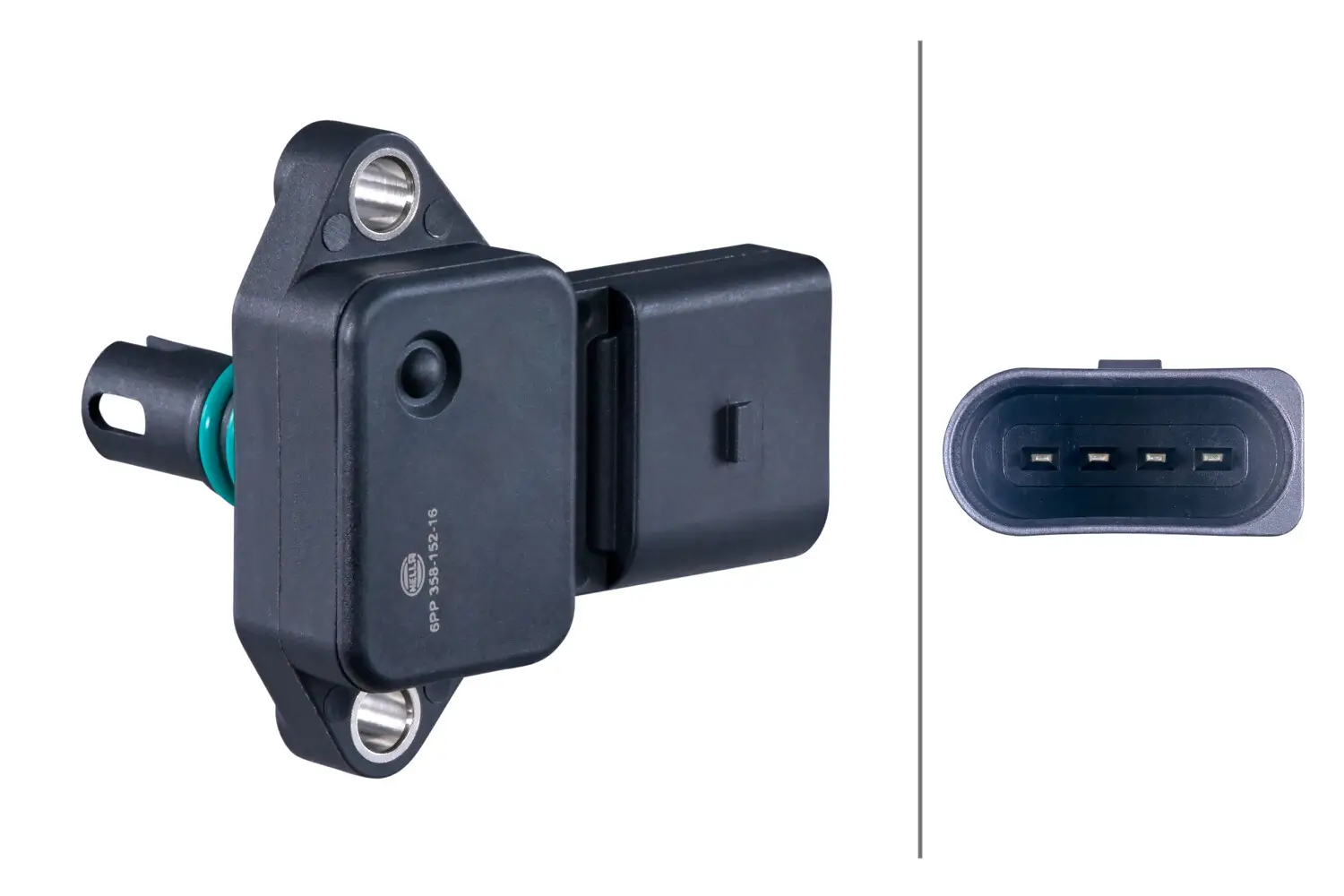 Sensor, Saugrohrdruck HELLA 6PP 358 152-161